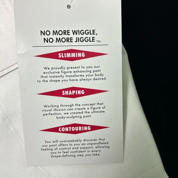 NWT Wicked by women with control white pants and skirt combo medium - Picture 3 of 7